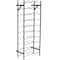 Sorbus Black 40-Bottle Freestanding Metal Wine Rack